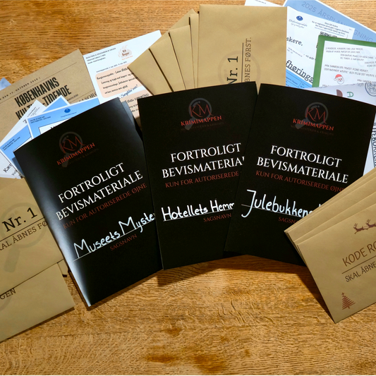 Gavekort til KrimiMappen