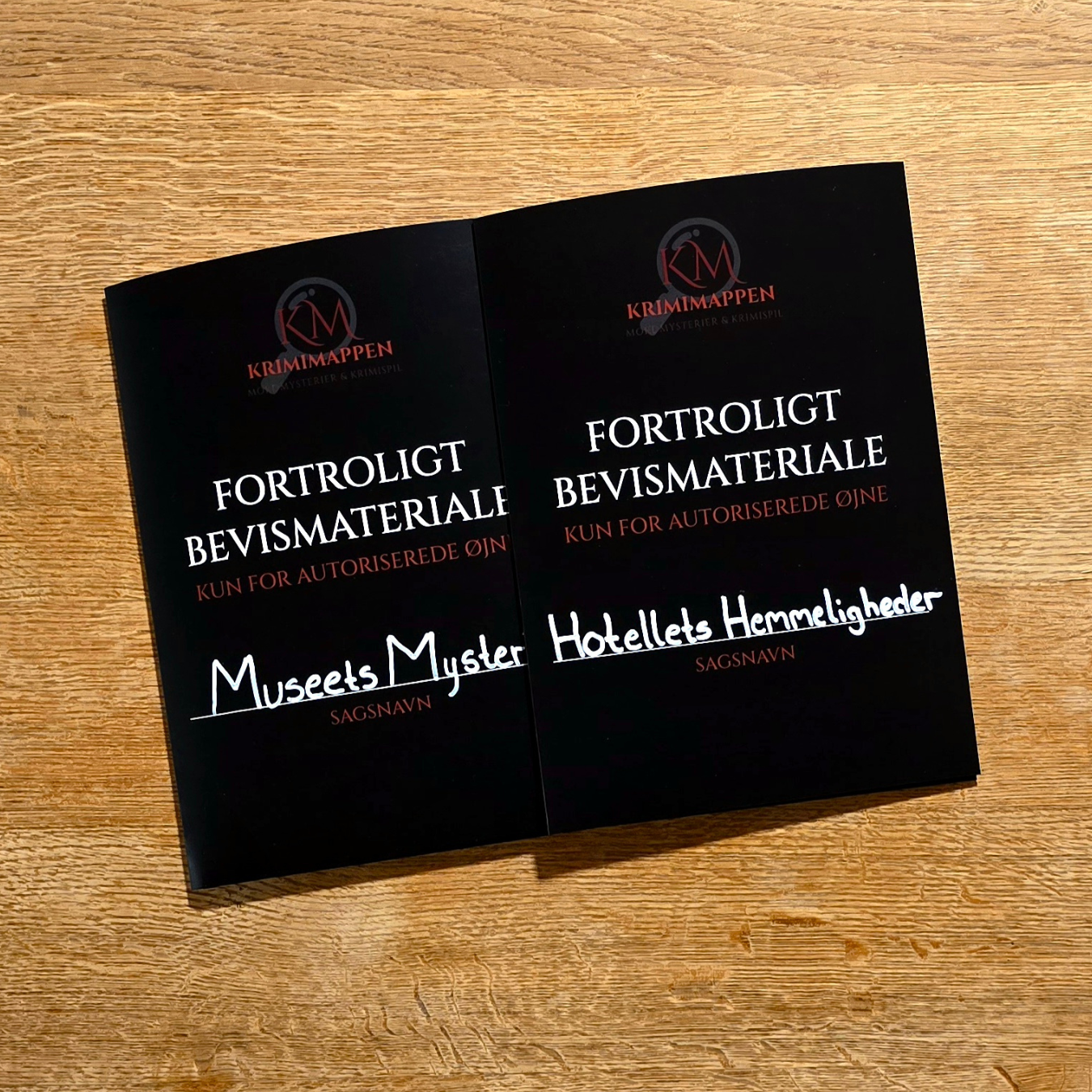 2 Sagsmapper - Den Ultimative Krimi-Weekend